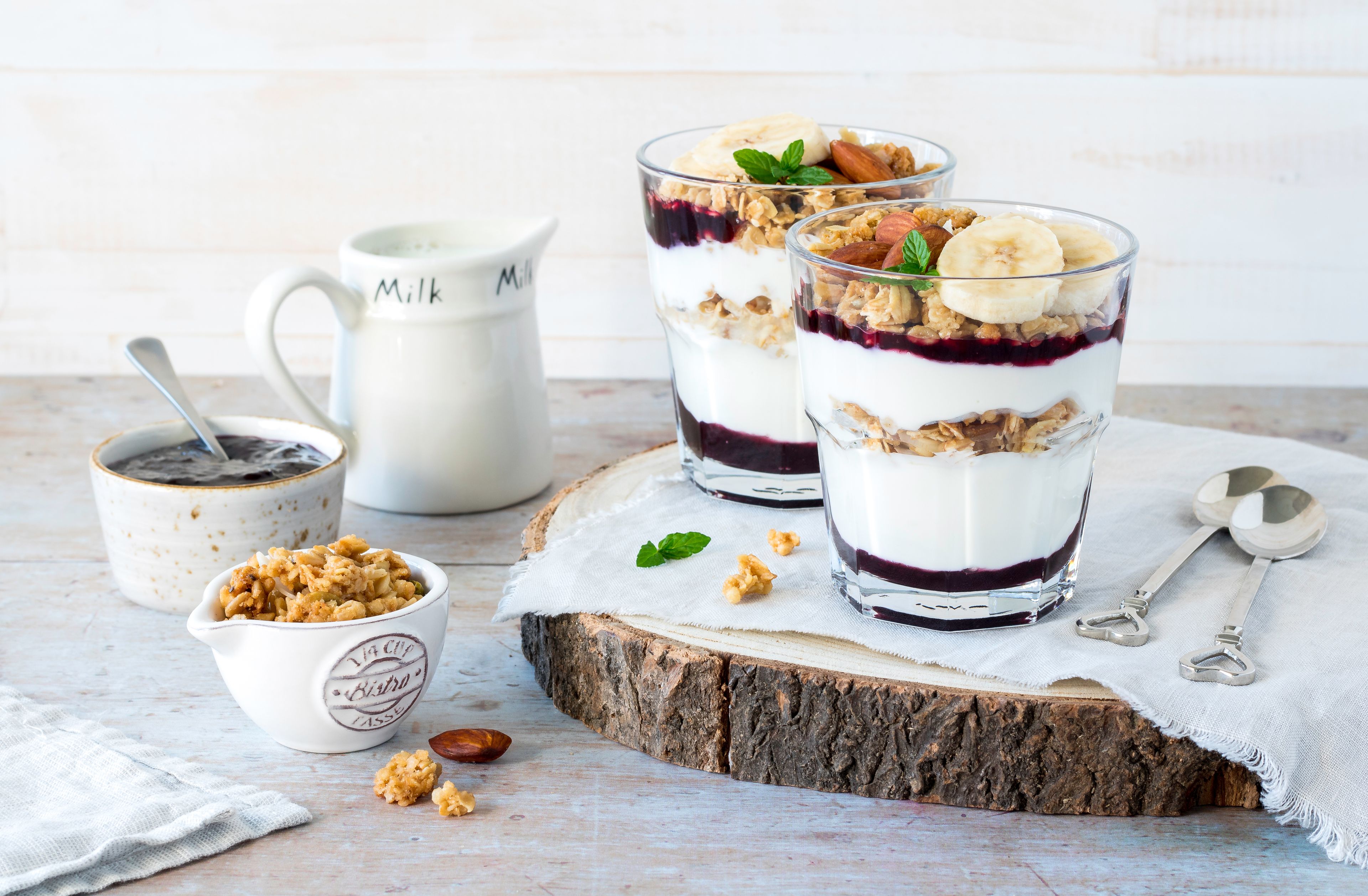 Blueberry Breakfast Parfait Recipe Anathoth Farm