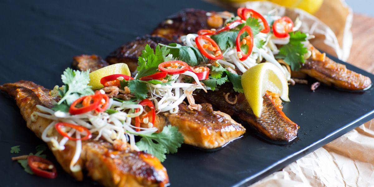 Asian Snapper with Sweet Chilli Recipe | Anathoth Farm