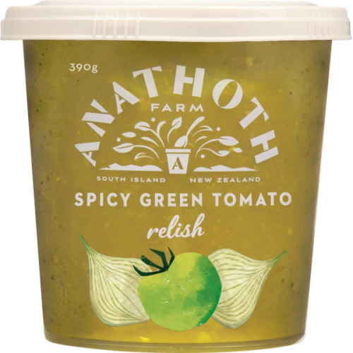 Spicy Green Tomato Relish 390g