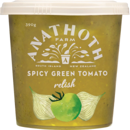 Spicy Green Tomato Relish 390g