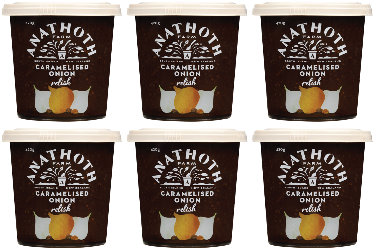 Caramelised Onion Relish (6 pack)