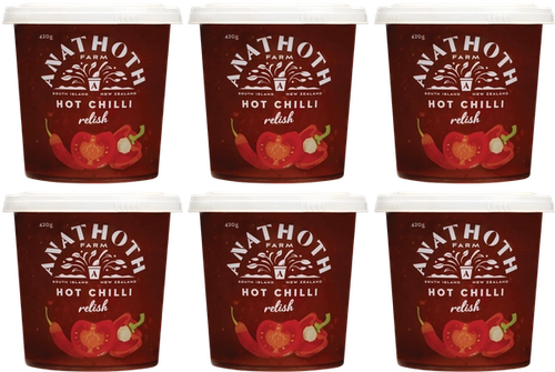 Hot Chilli Relish (6 pack)