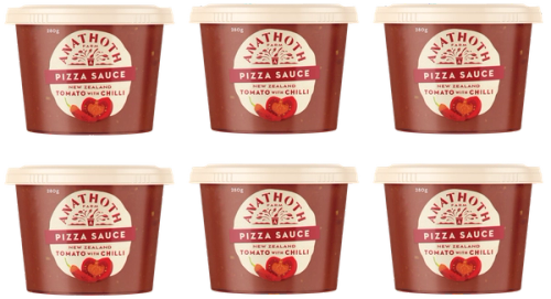 NZ Tomato with Chilli Pizza Sauce (6 Pack)