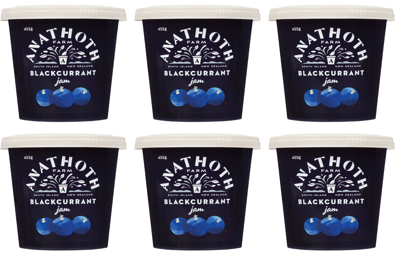 Blackcurrant Jam (6 pack)