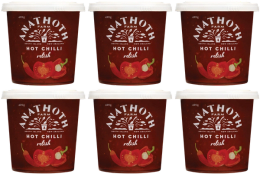 Hot Chilli Relish (6 pack)