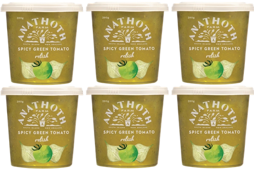 Spicy Green Tomato Relish (6 Pack)
