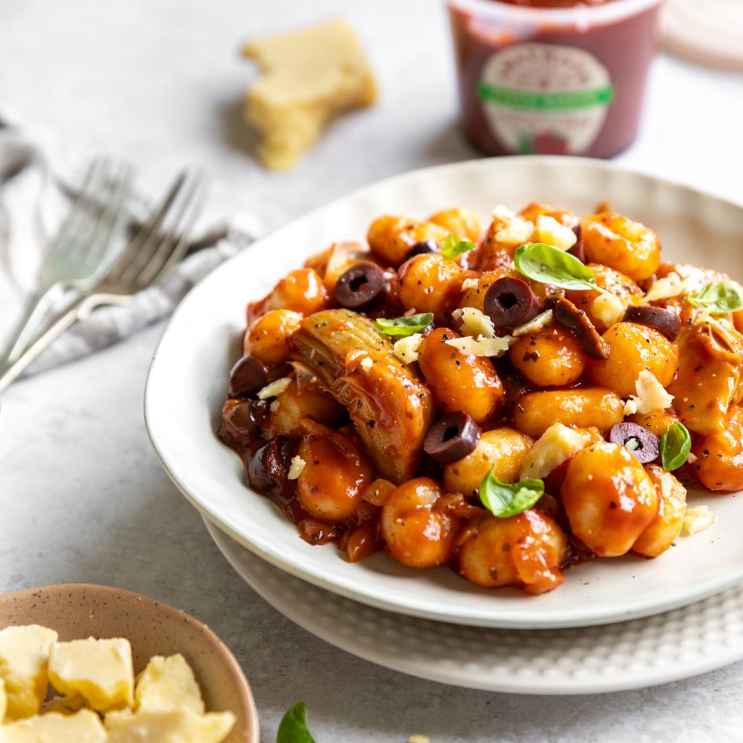 Recipe | Tomato Gnocchi with Olive &amp; Artichoke | Anathoth Farm
