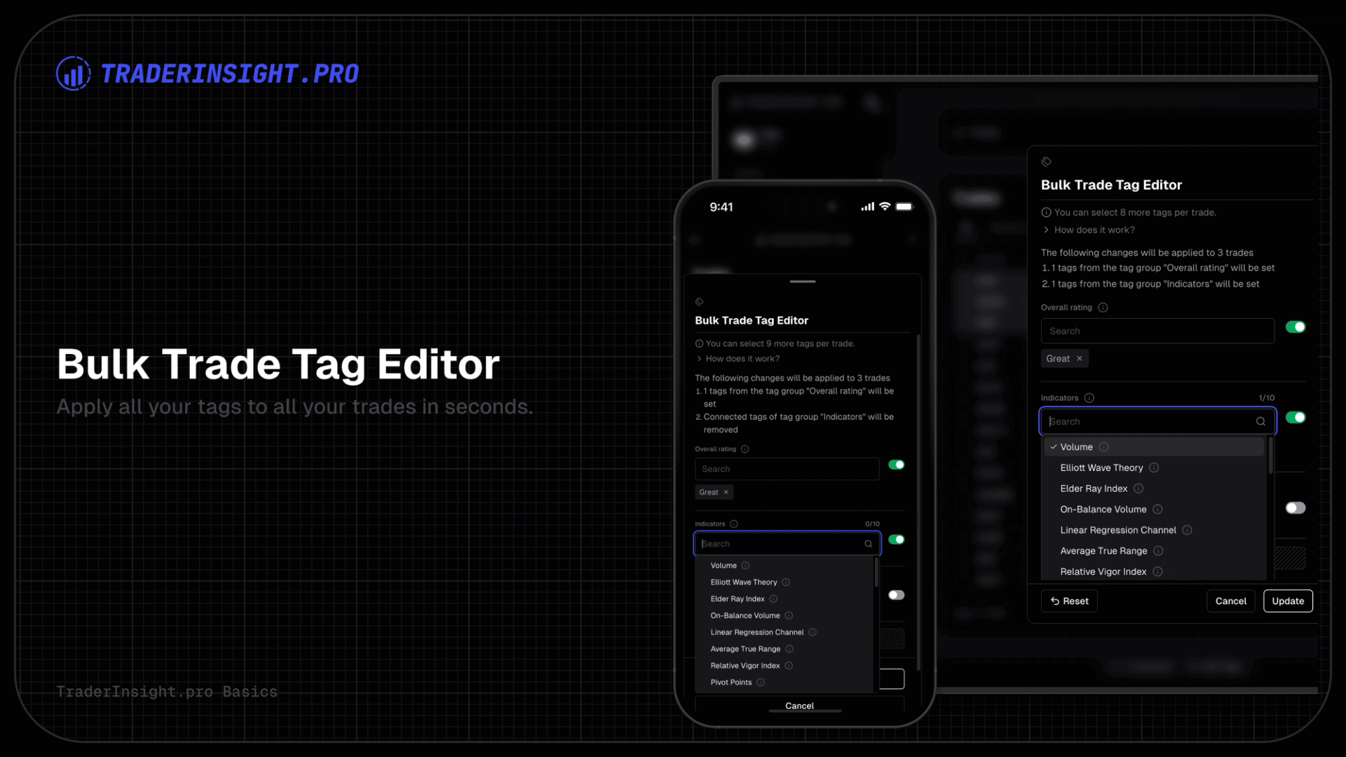 Bulk Trade Tag Editing now available