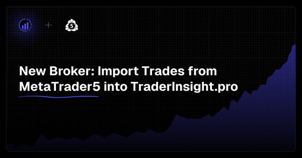 New Broker Added: MetaTrader 5 Now Supported on TraderInsight.pro