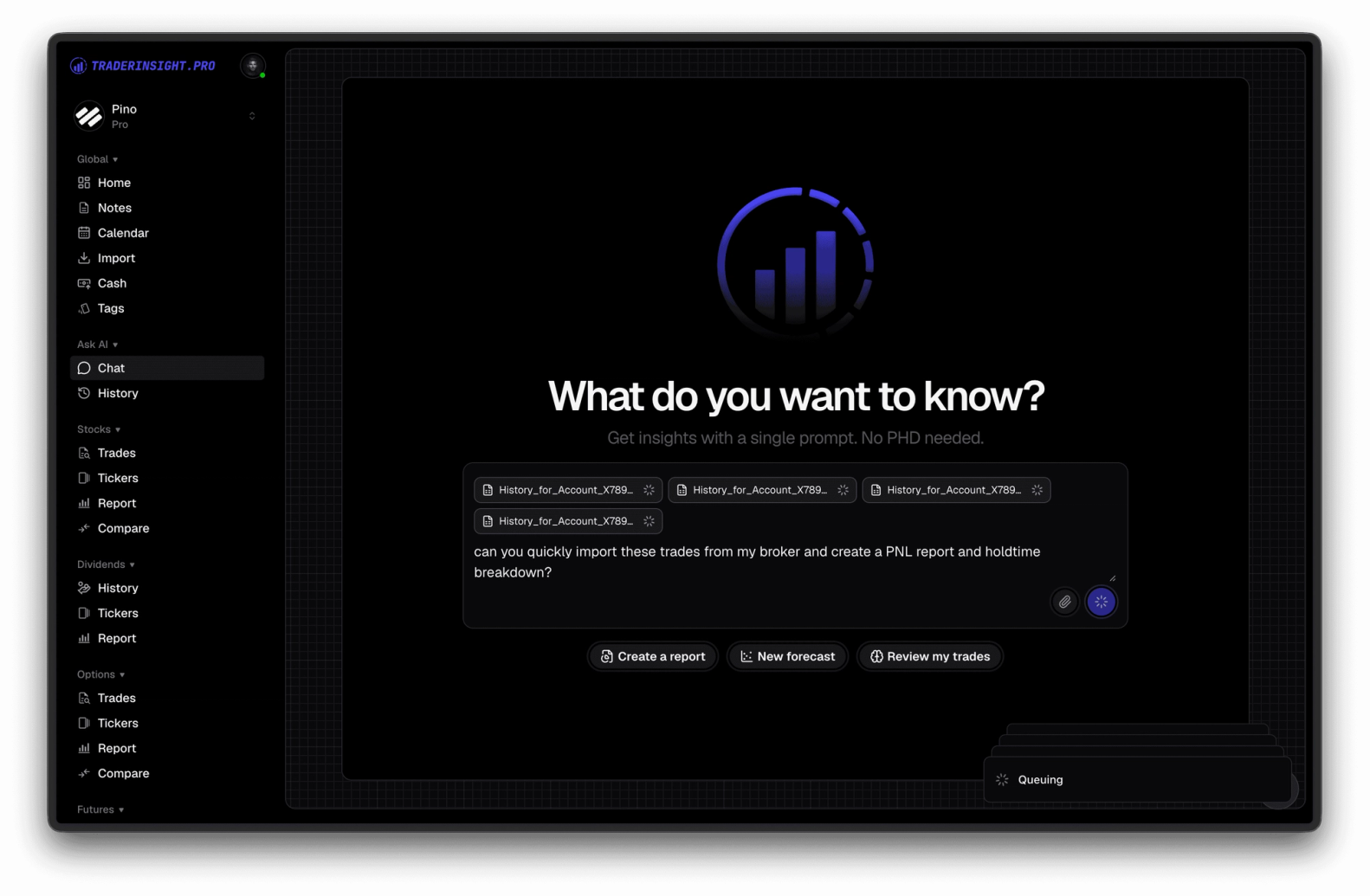 Attach files to your prompt directly