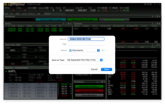 Select "save to file"
