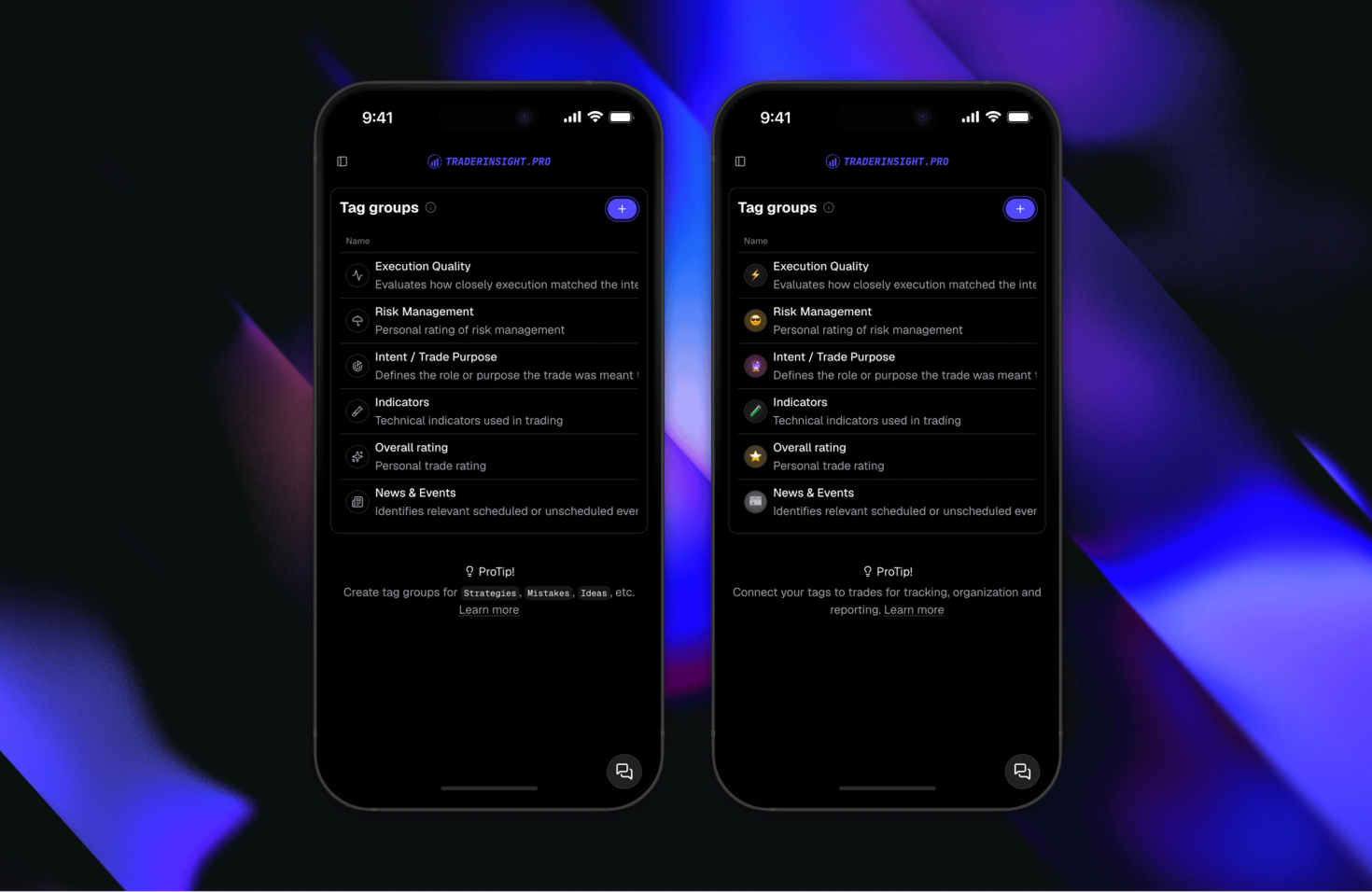Custom Emojis and Icons for Tags, Filters and Reports