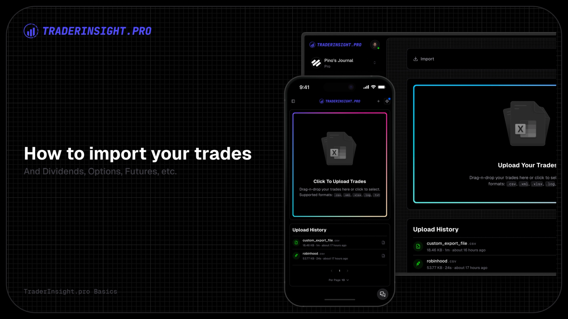 How to Import & Journal Everything