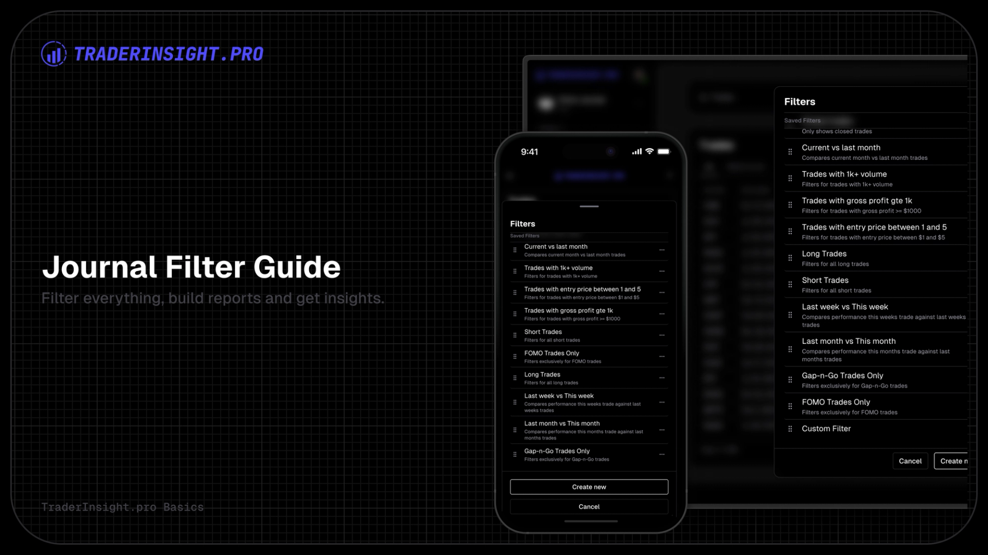 How TraderInsight.pro Filters Turn Raw Trades into Real Insights