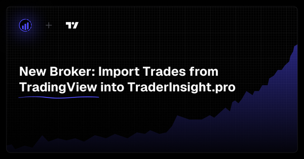 Now supporting TradingView paper trades!