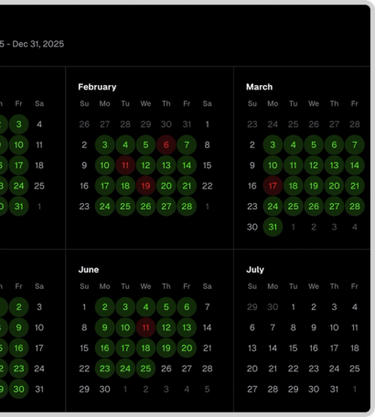 Trading Calendar