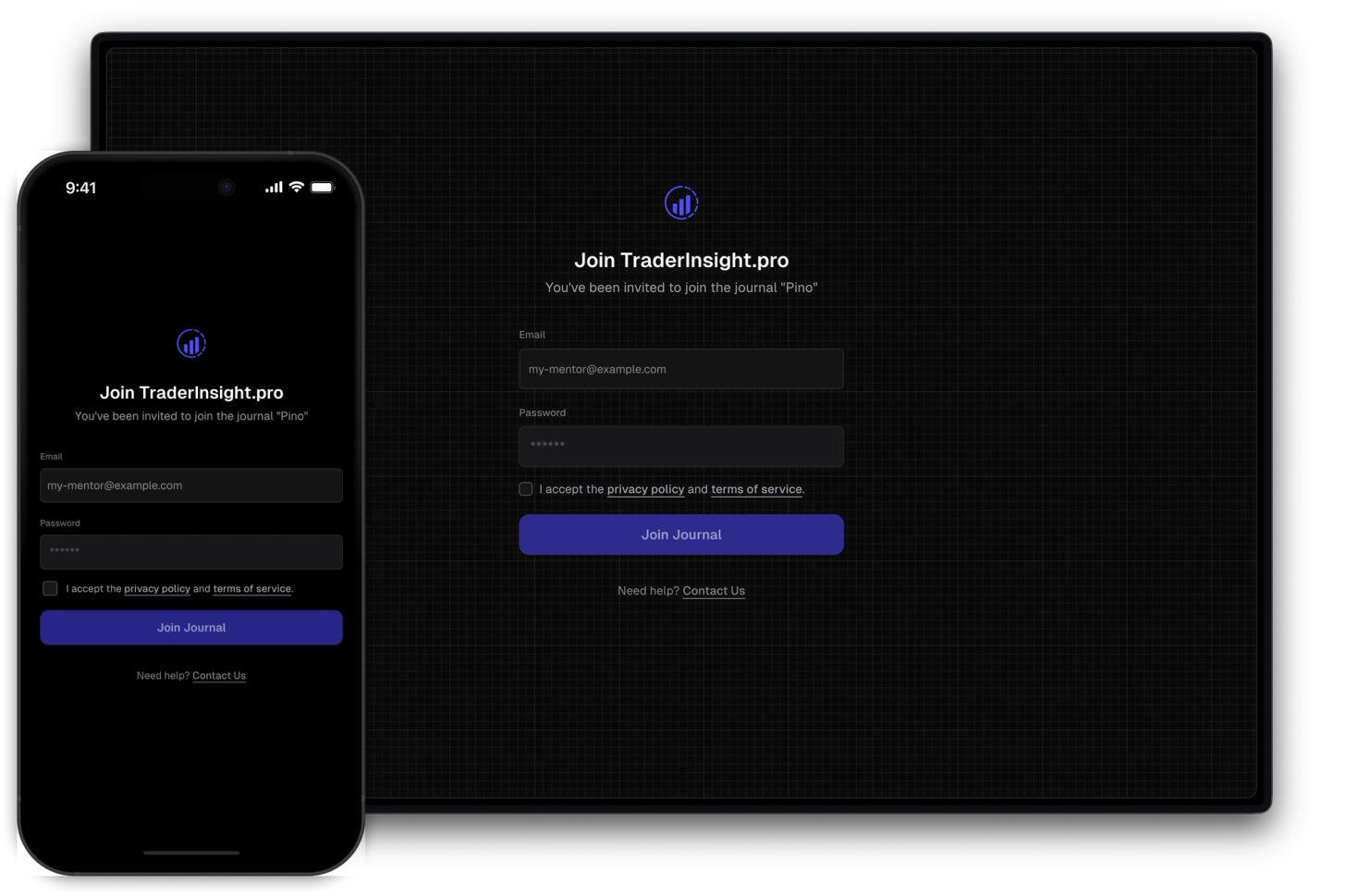 For trading groups - stay accountable together