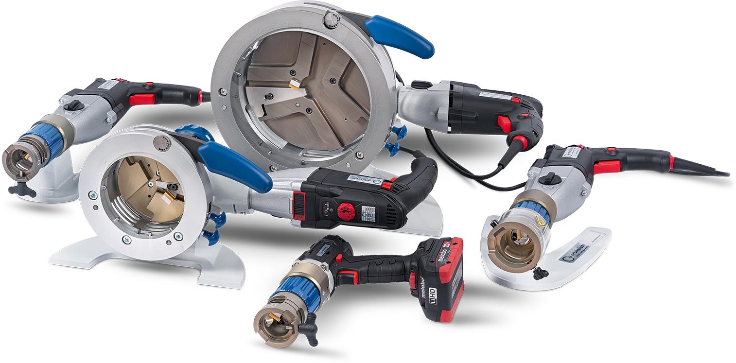 Orbitalum RPG pipe facing machine series