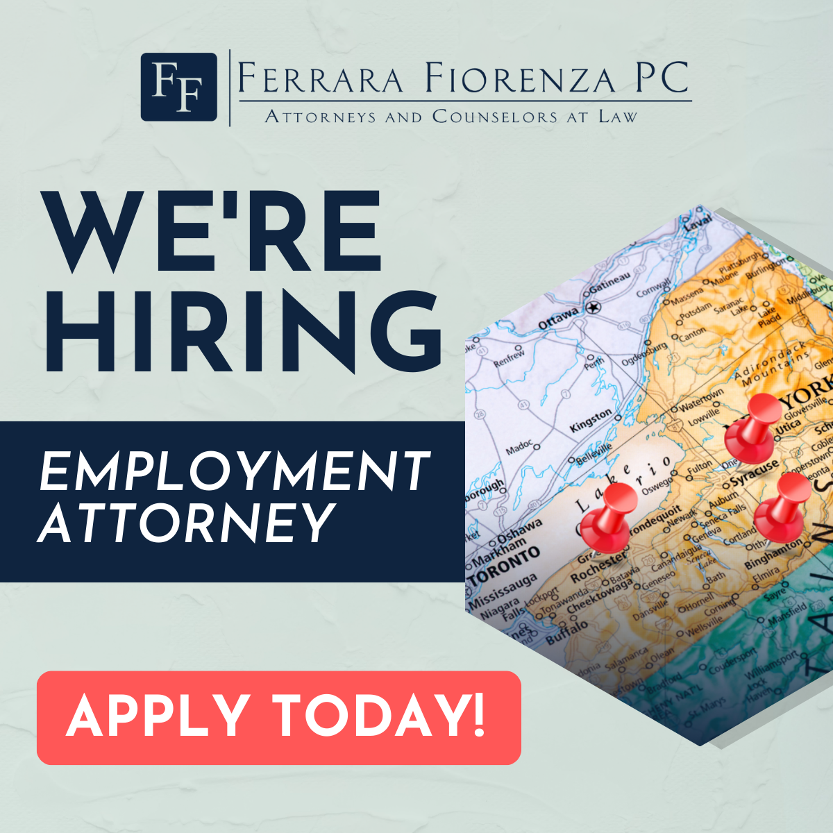 We're Hiring: Employment Attorney