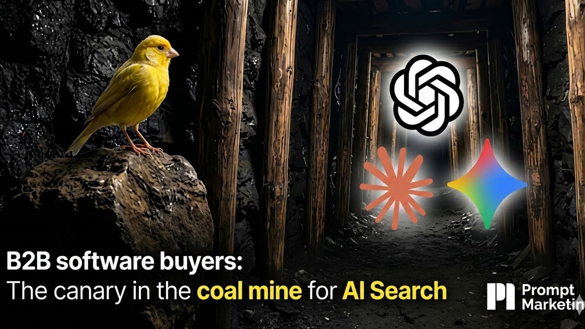 B2B software buyers: the canary in the coal mine for AI Search