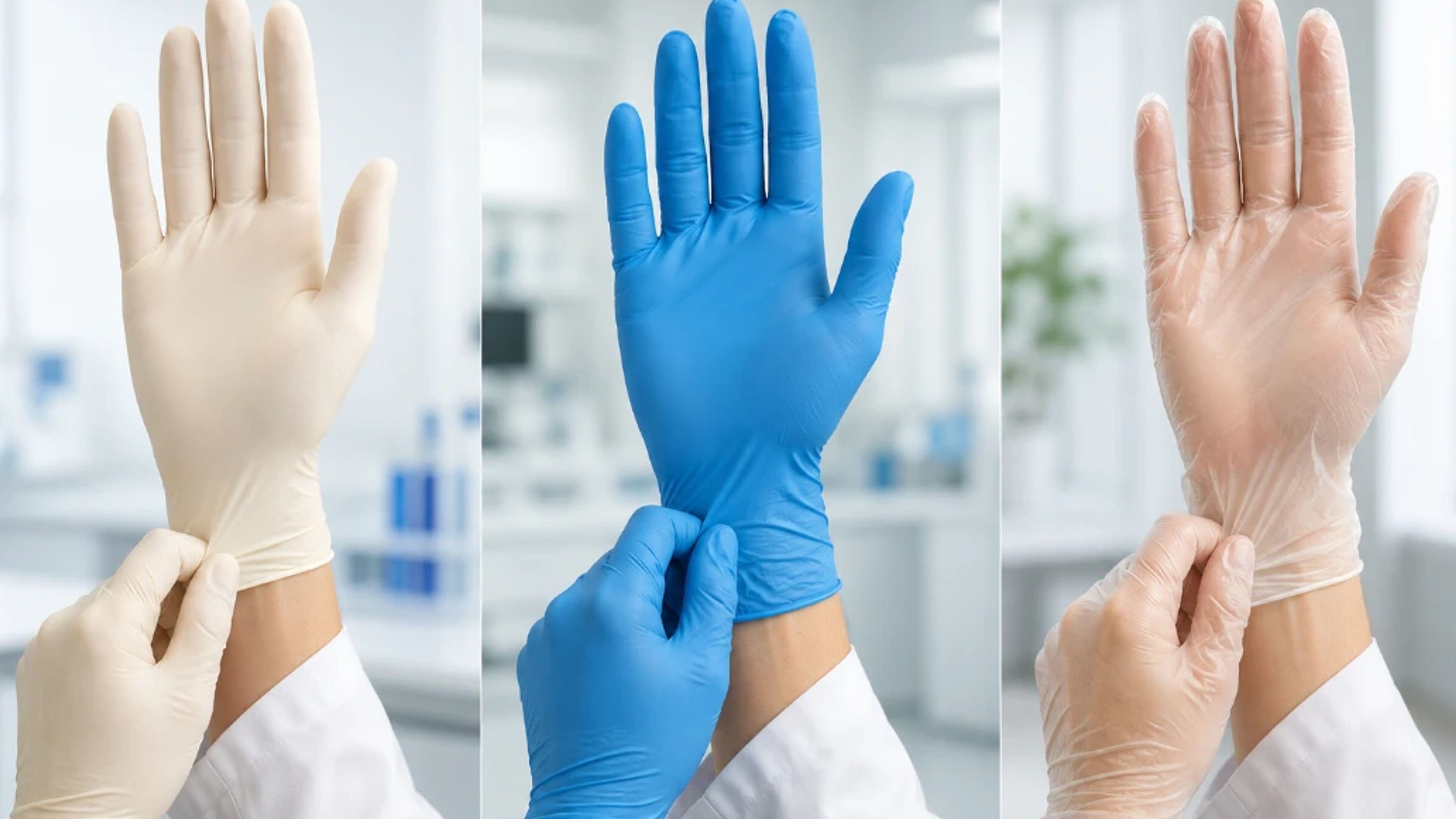Latex vs. Nitrile vs. Vinyl Disposable Gloves: A Procurement Decision Guide