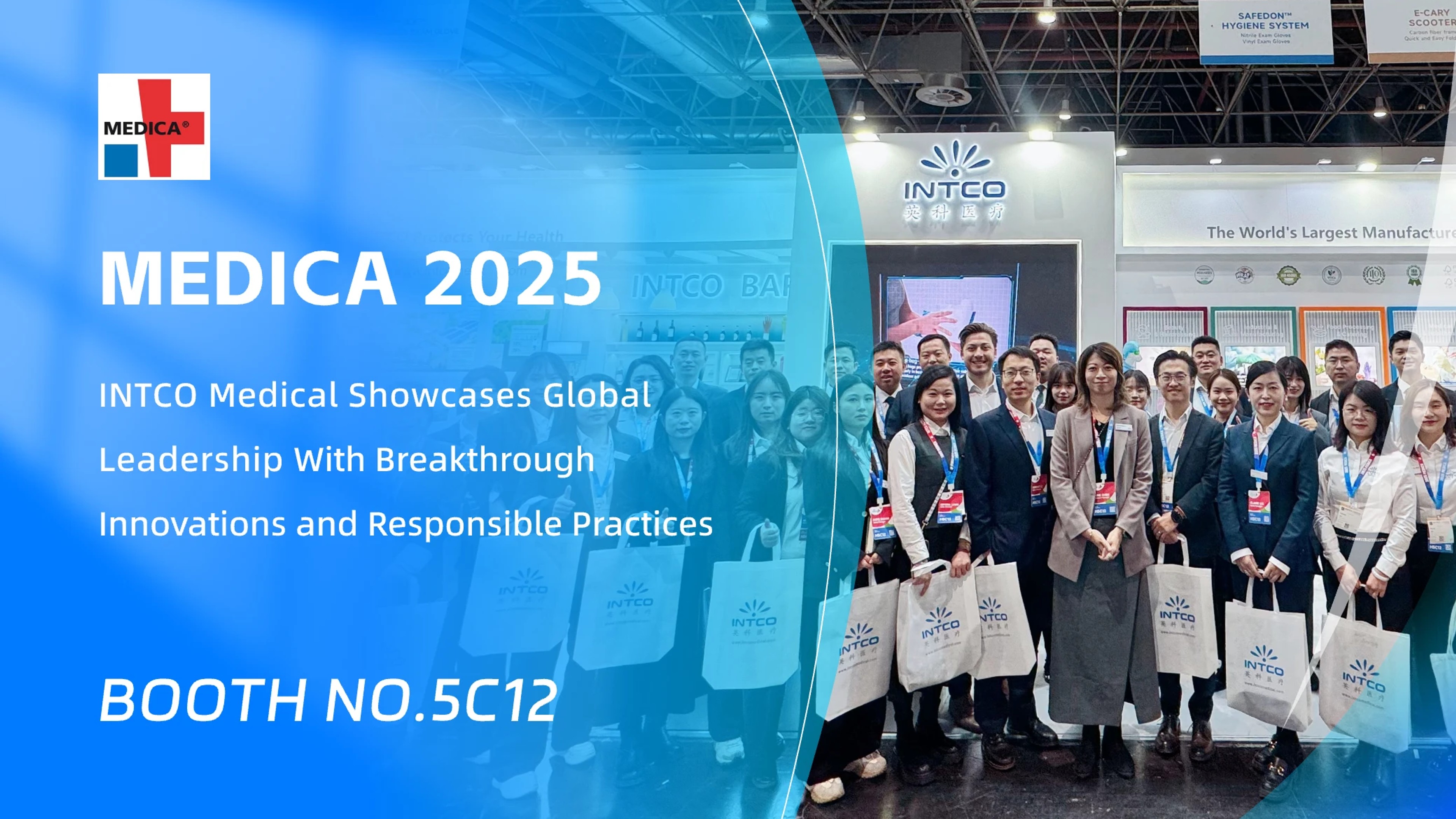 INTCO Medical Showcases Innovation and Global Leadership at MEDICA 2025
