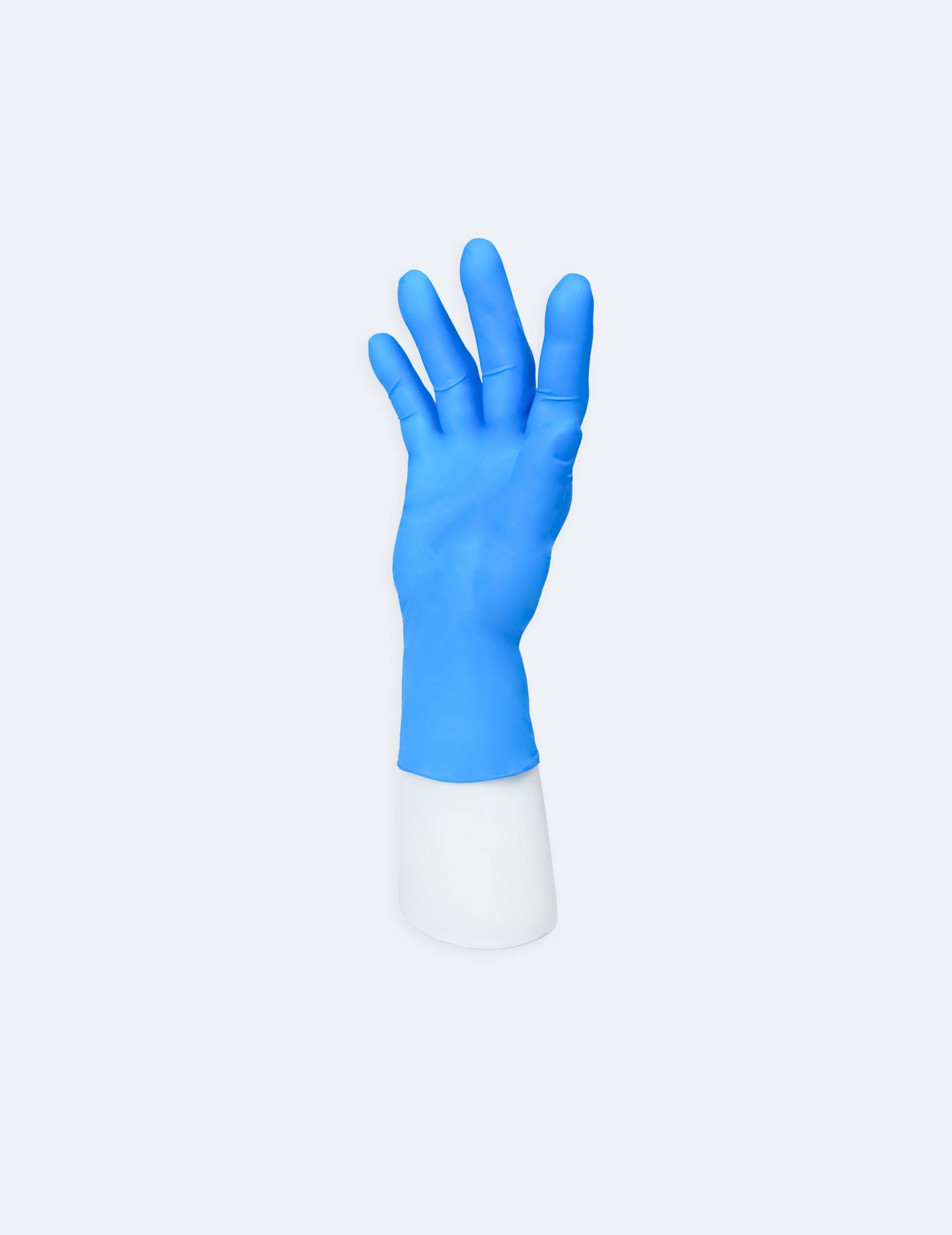 Sterile Nitrile Exam Gloves glove fit, cuff design, and wearing comfort with Nitrile, showing sterile exam protection for controlled medical use.