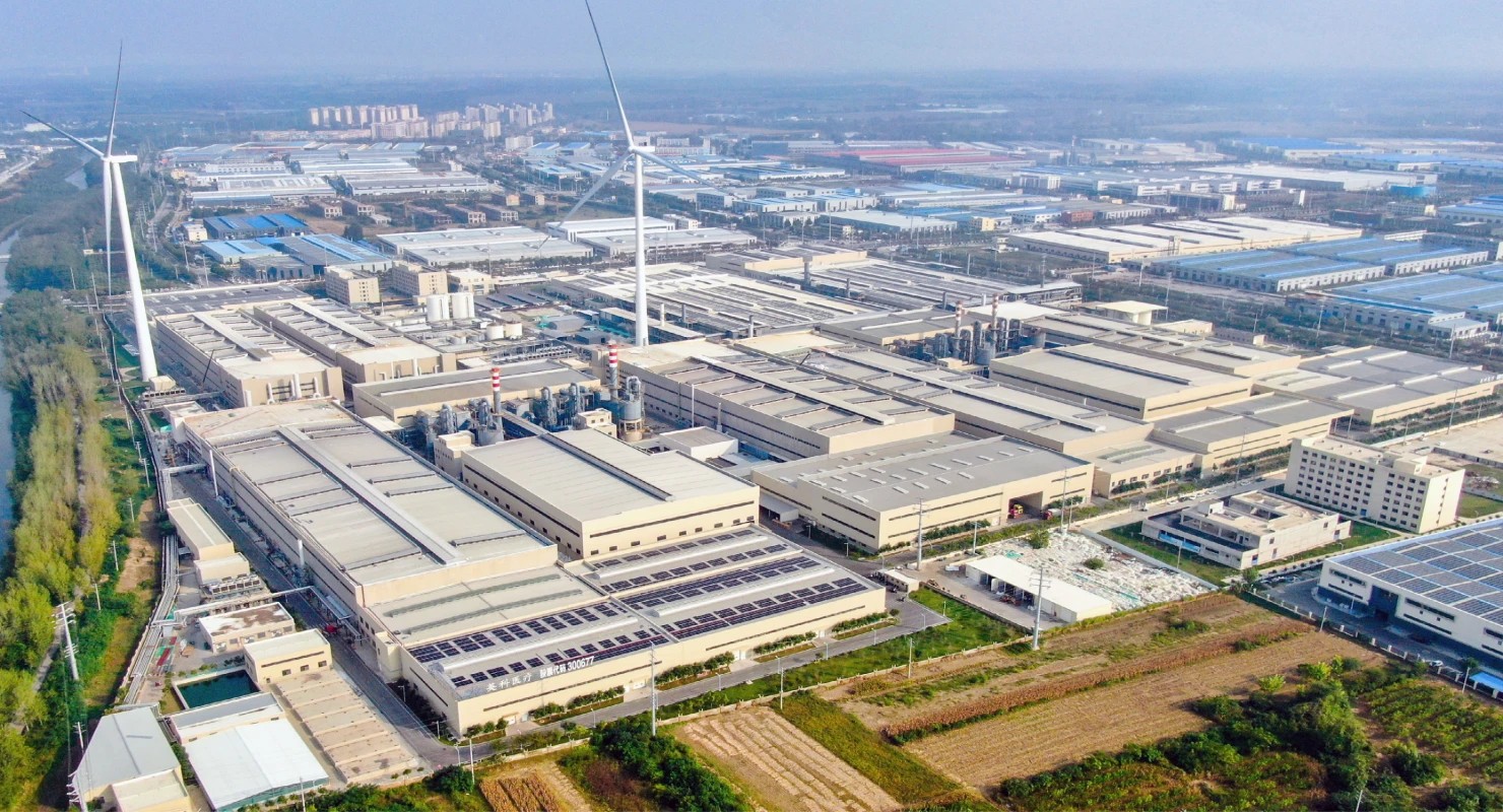 INTCO Medical Huaibei production base supporting large-scale disposable glove manufacturing with advanced infrastructure and expanded production capacity