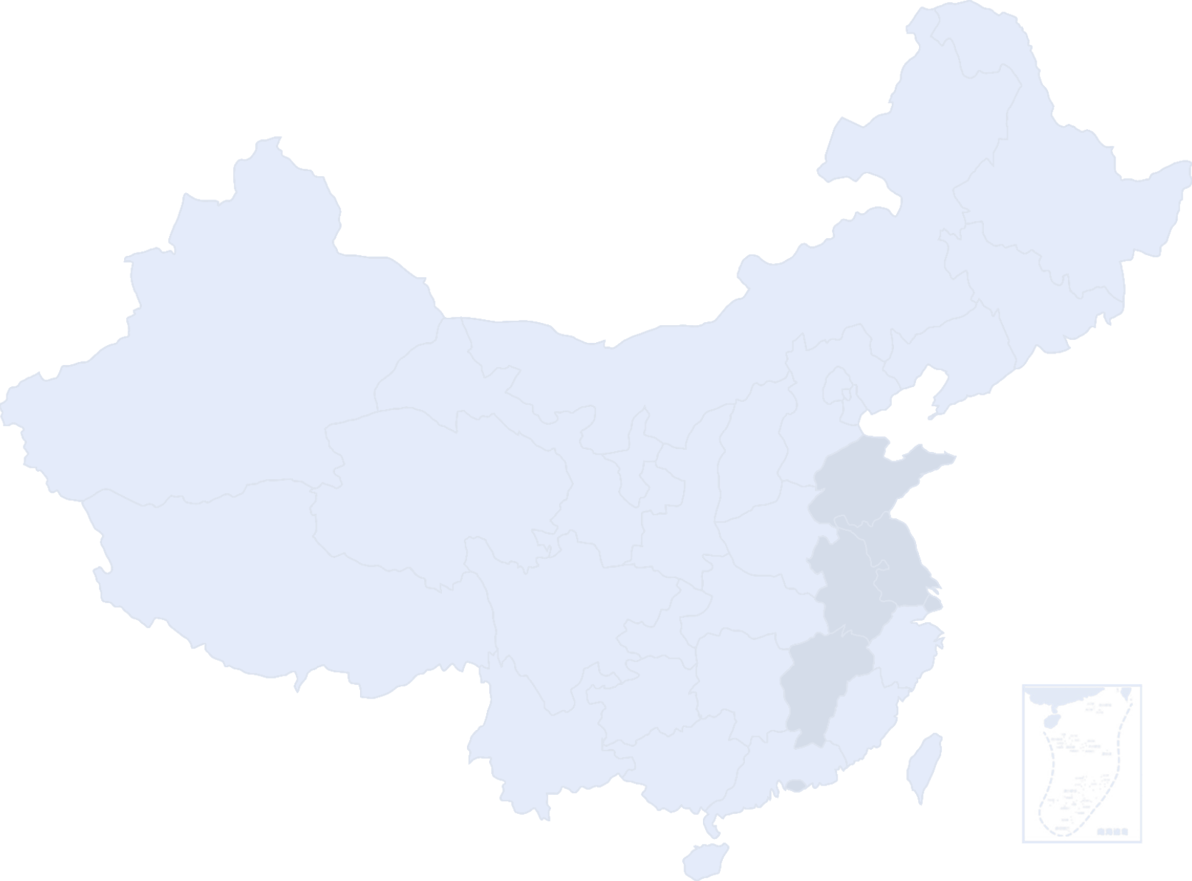 INTCO China network map