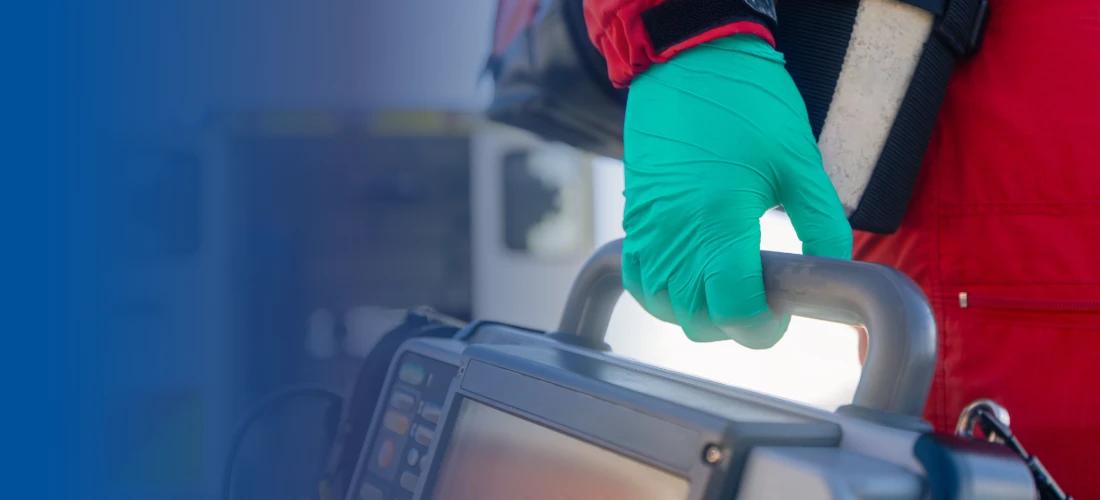 Utility maintainer using ChemTuff gloves