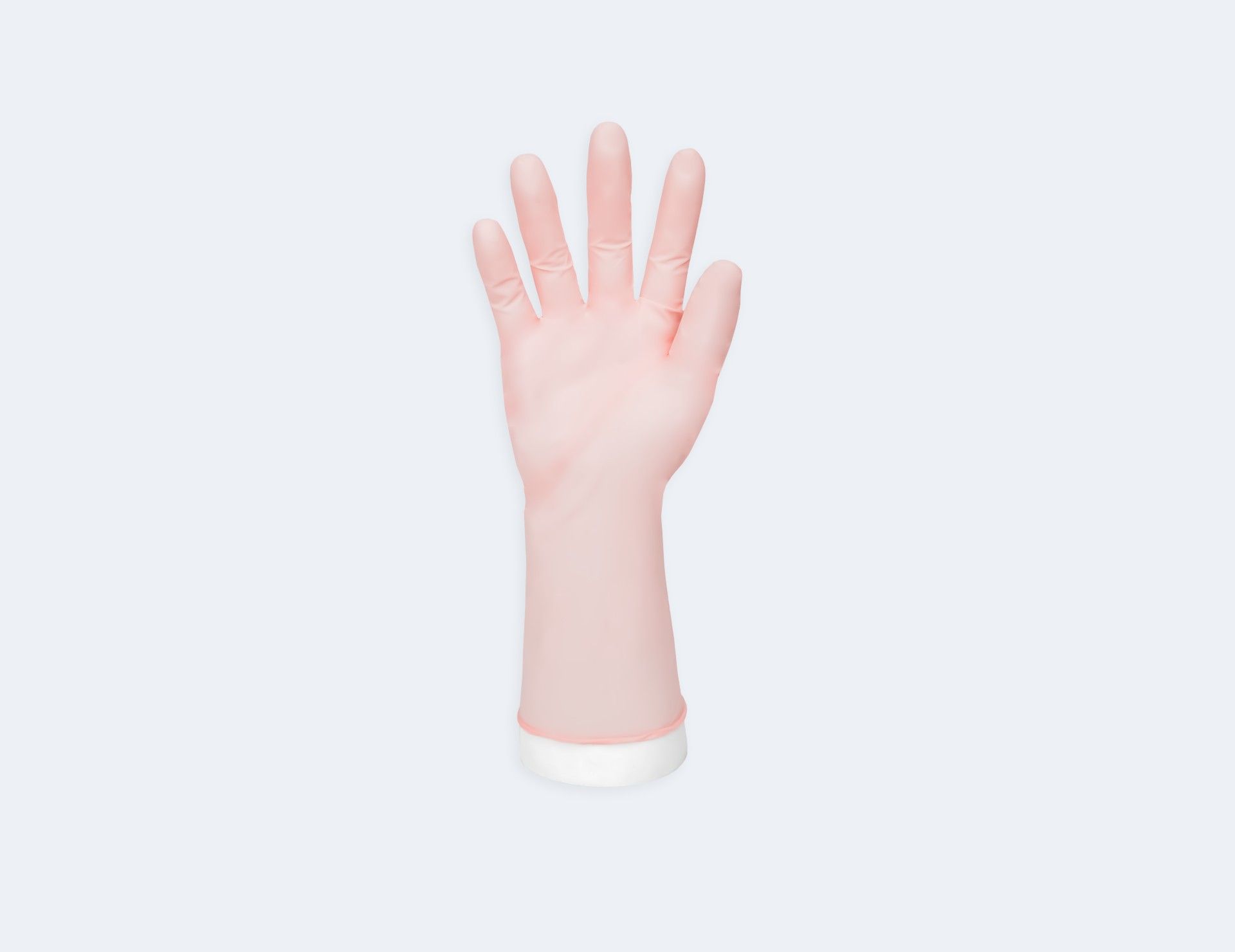 Synguard G3 Nitrile Gloves overall glove shape, color, and material finish with Nitrile, showing ambidextrous, finger textured, beaded cuff.