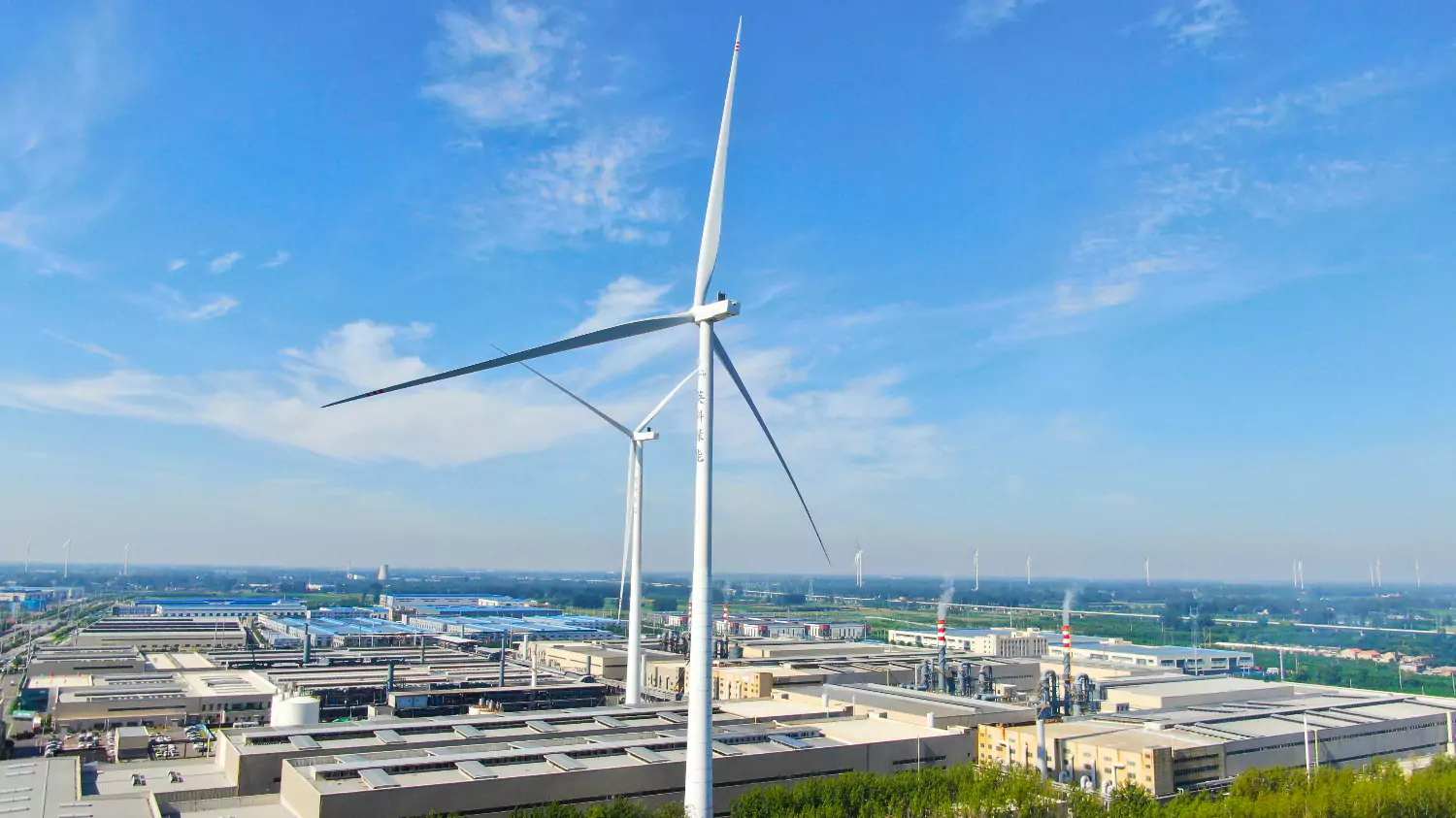 Anhui INTCO Medical’s 11.2MW self-generated wind power project was successfully connected to the grid