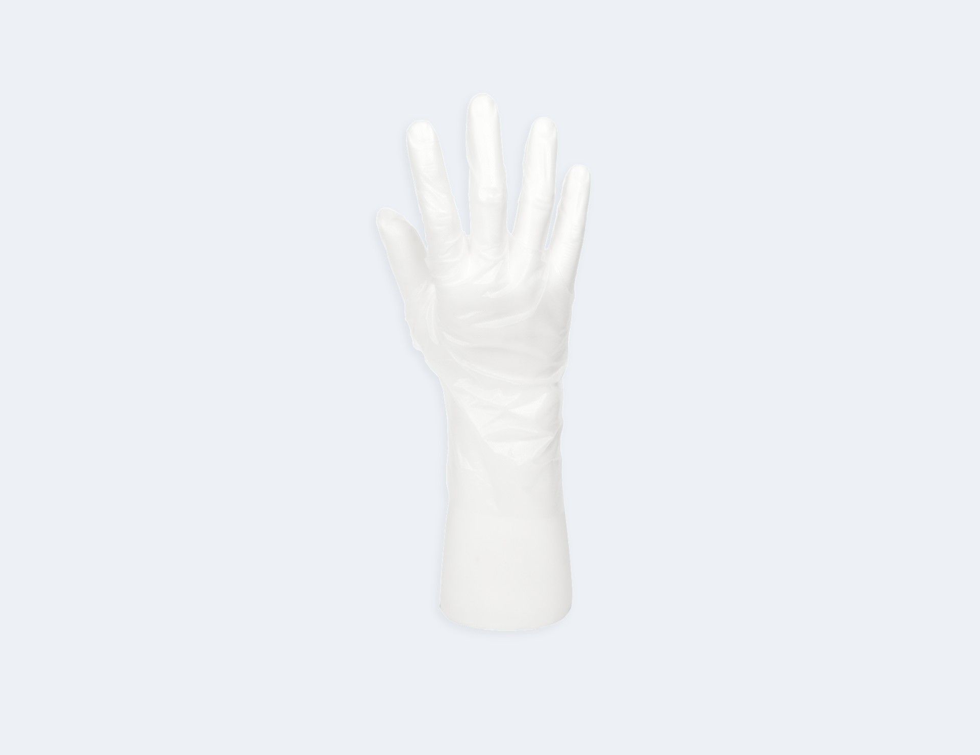 Disposable LDPE gloves for food preparation, cleaning, retail service, and other tasks requiring lightweight single-use hygiene protection.