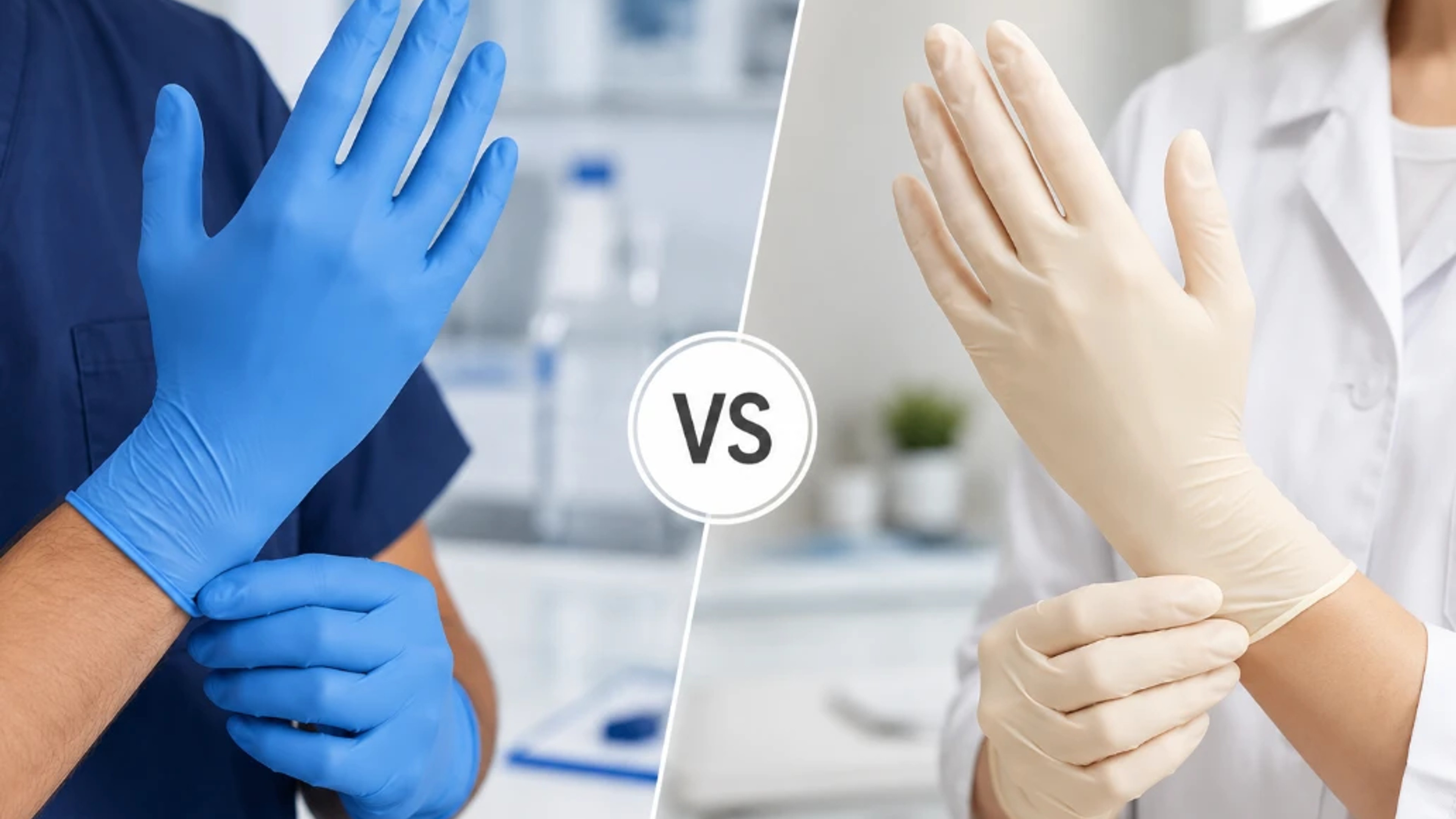 Nitrile vs. Latex Protective Gloves: A Complete Comparison Guide (Plus the Synthetic-Latex Option)