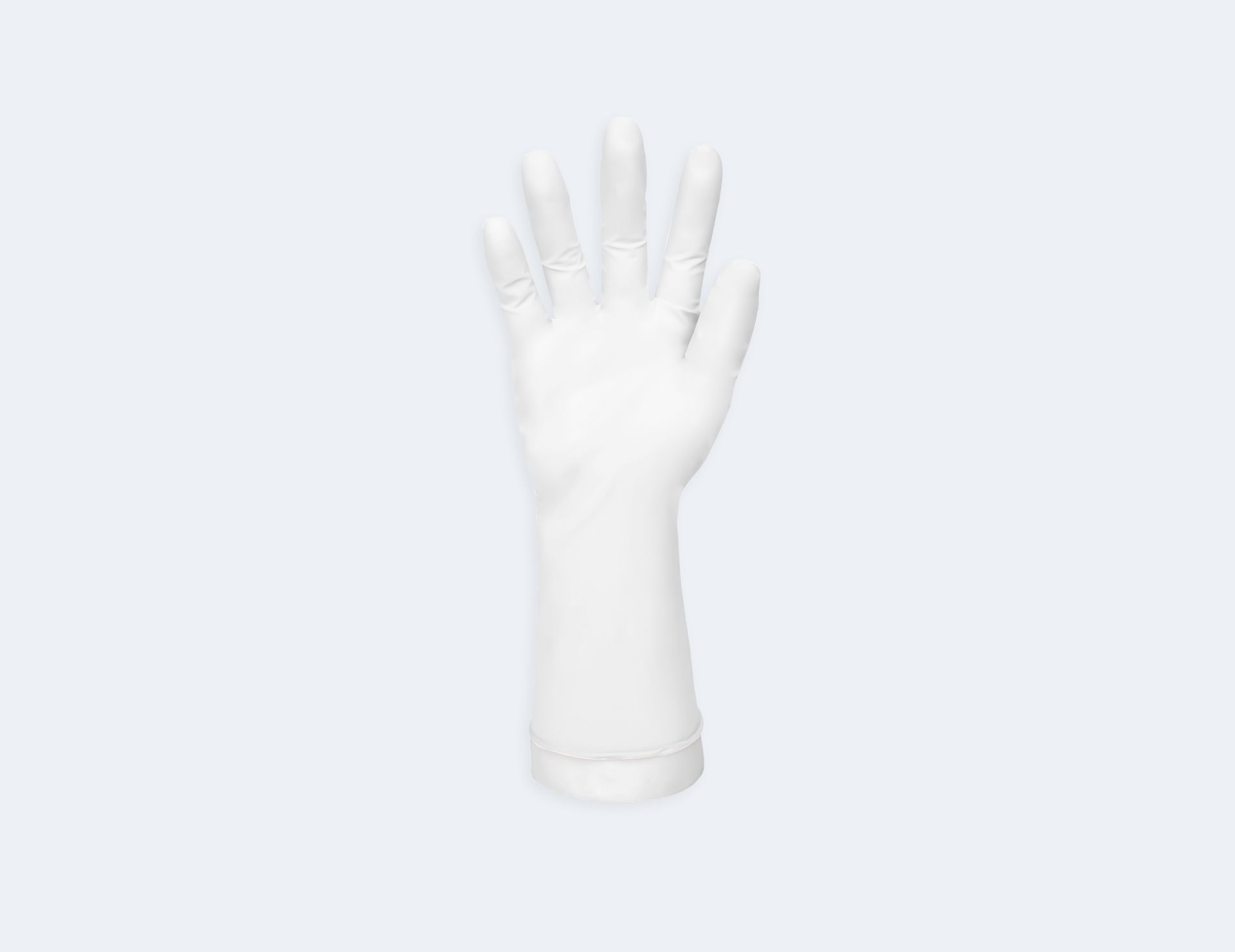 Nitrile Cleanroom Gloves overall glove shape, color, and material finish with Nitrile, showing low-particle cleanroom handling.