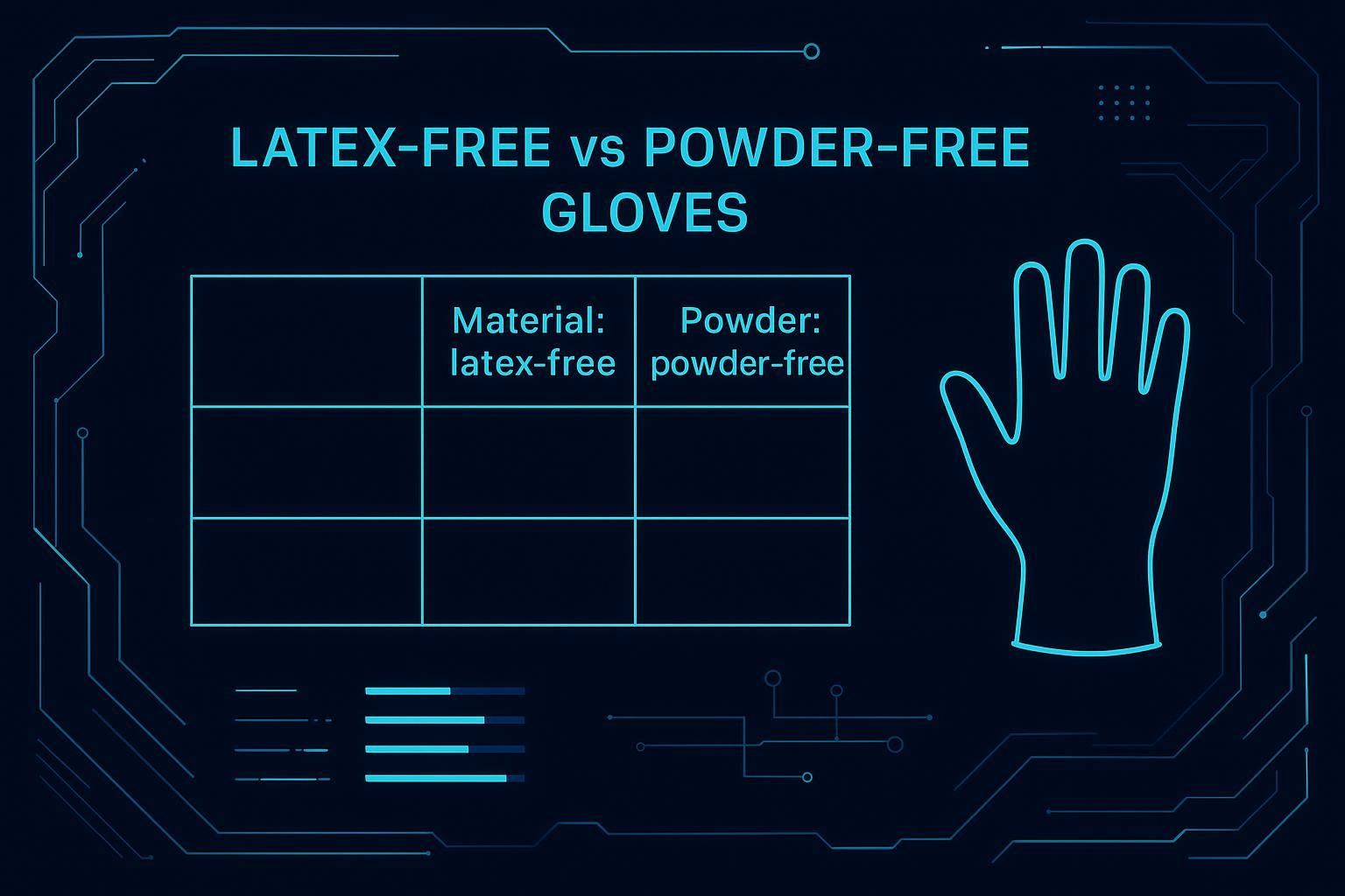 Latex-Free vs Powder-Free Gloves: What’s the Difference (and Which Should You Buy)?