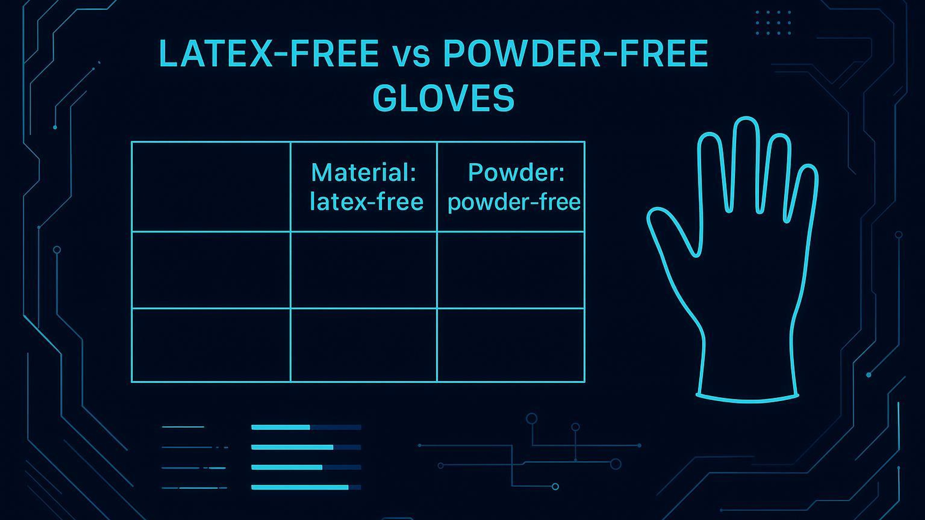 Latex-Free vs Powder-Free Gloves: What’s the Difference (and Which Should You Buy)?