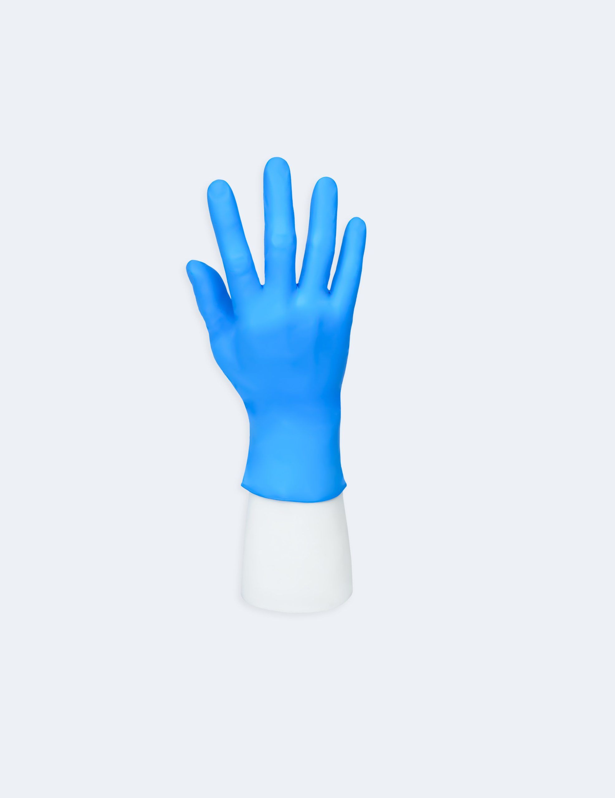 Sterile Nitrile Exam Gloves surface texture, grip pattern, and tactile control with Nitrile, showing sterile exam protection for controlled medical use.