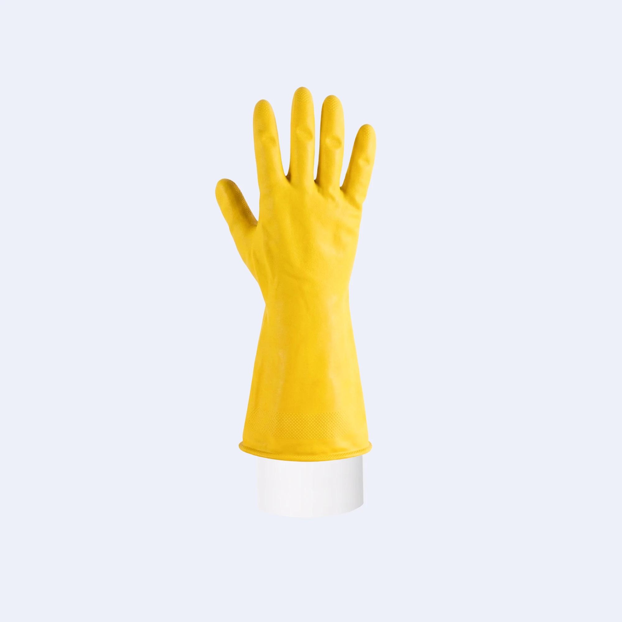 Reusable Household Gloves compact view for matching the glove to work tasks, showing textured cleaning grip and household splash protection.