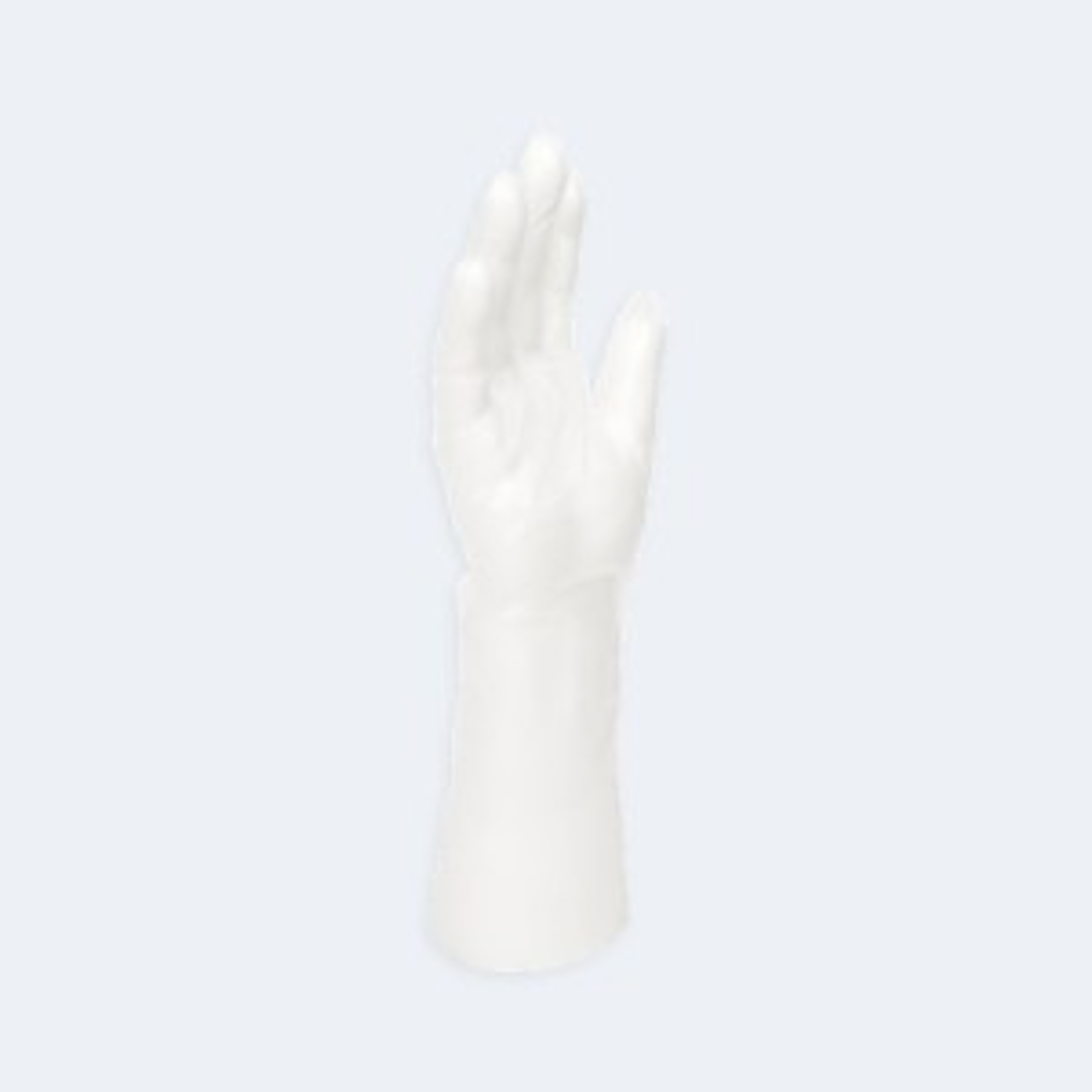Disposable LDPE/HDPE Gloves compact view of the glove fit and cuff area with LDPE / HDPE, showing lightweight hygiene protection for food handling and cleaning.