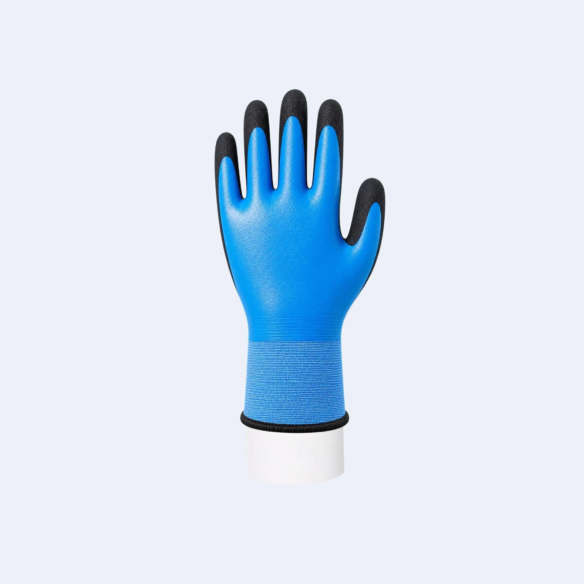 Double Latex Coated Gloves Nylon Lined catalog-ready product view for category browsing, showing double latex coating for durable work grip.