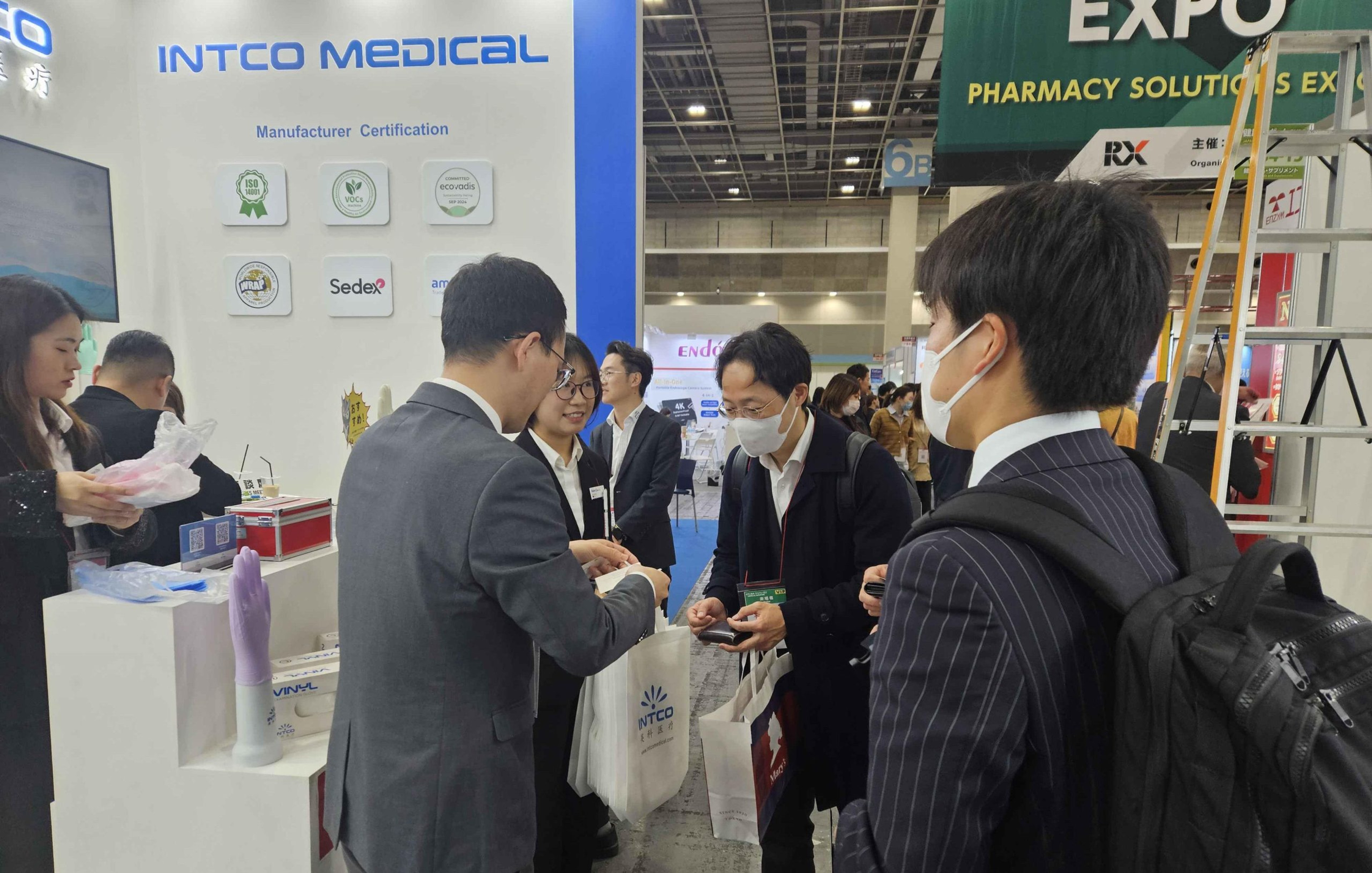 INTCO Leads Eco - Friendly Gloves at MEDICAL JAPAN 2025