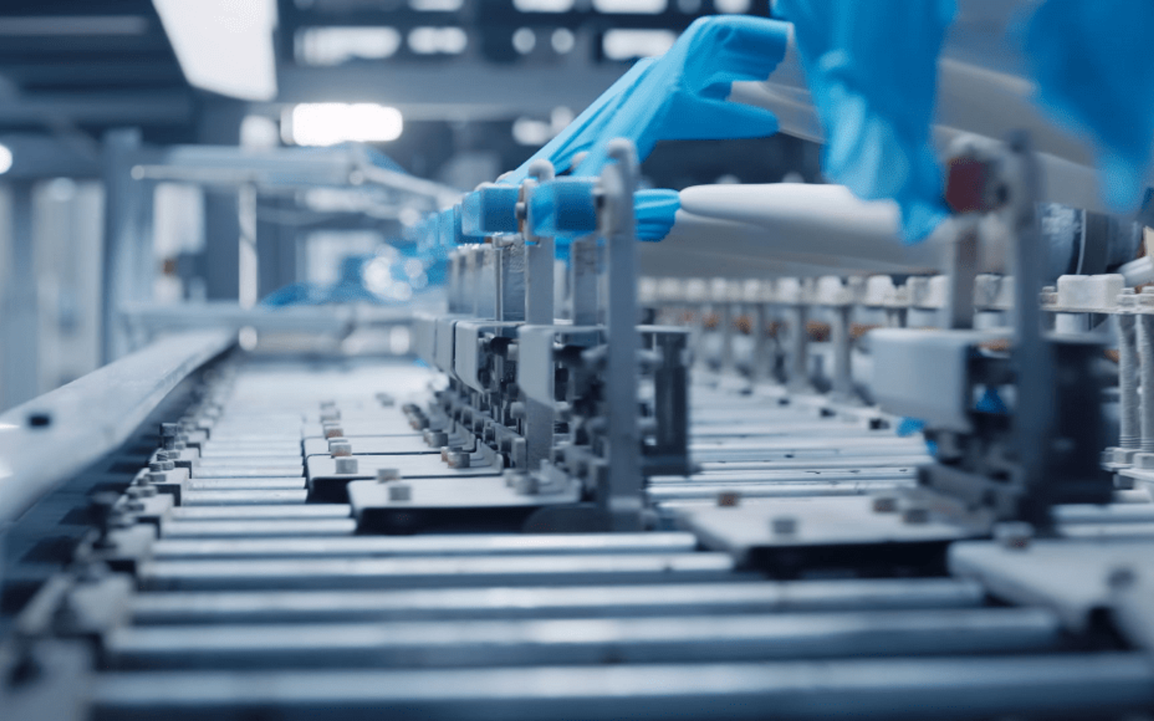 INTCO medical gloves production line