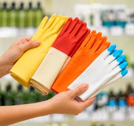 Household glove product assortment recommendations
