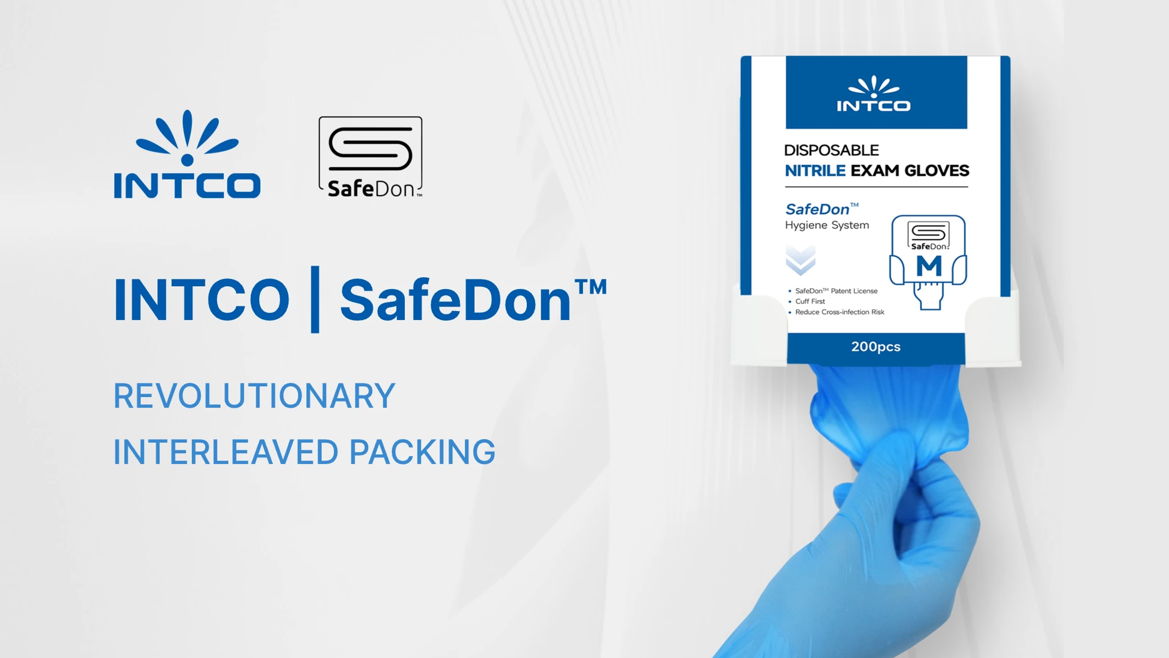 INTCO Safedon Gloves Lead Innovation in Touchless Glove Dispensing