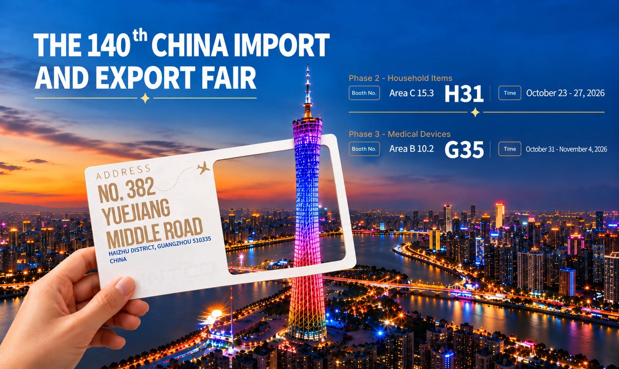 Meet INTCO at Canton Fair 2026: Disposable Glove Solutions