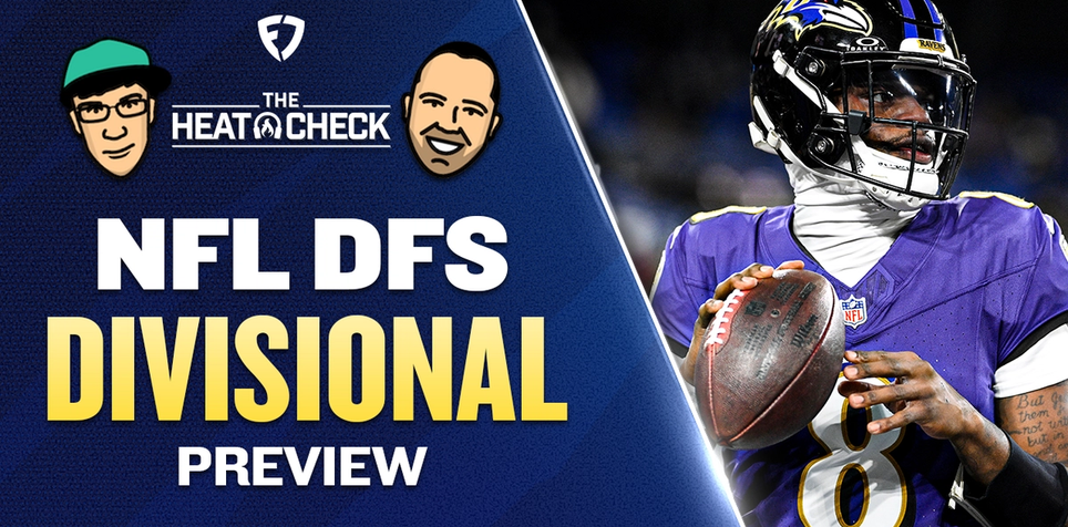 NFL DFS Podcast The Heat Check NFL Divisional Round Picks FanDuel Research