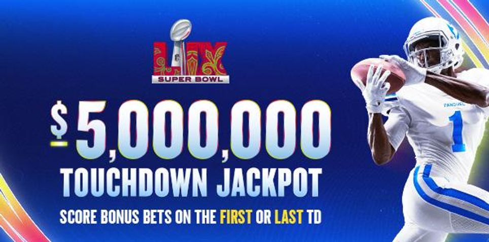 FanDuel Super Bowl 2025 Promo Sweepstakes Token for Anytime Touchdown