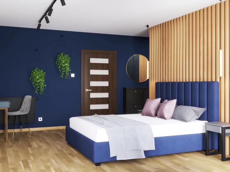 Widok w stronę drzwi.