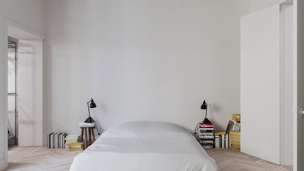 Historia sypialni, która nie wygląda jakby ją ktoś zaprojektował.